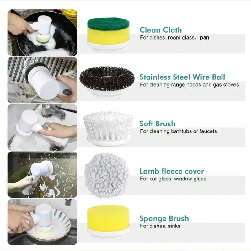 Nifty™ Electric Cleaning Brush