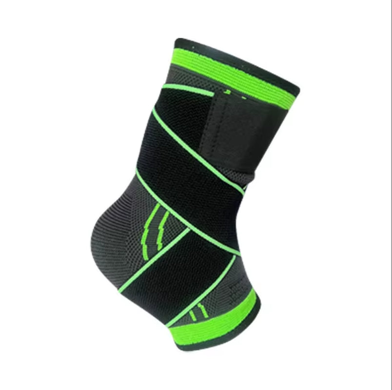 Ankle Support Brace Adjustable Strong Compression Knittd Ankle Sleeve for Men & Women Sports Protection