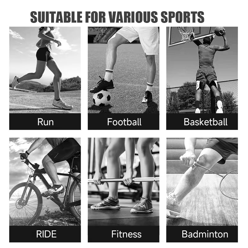 Ankle Support Brace Adjustable Strong Compression Knittd Ankle Sleeve for Men & Women Sports Protection